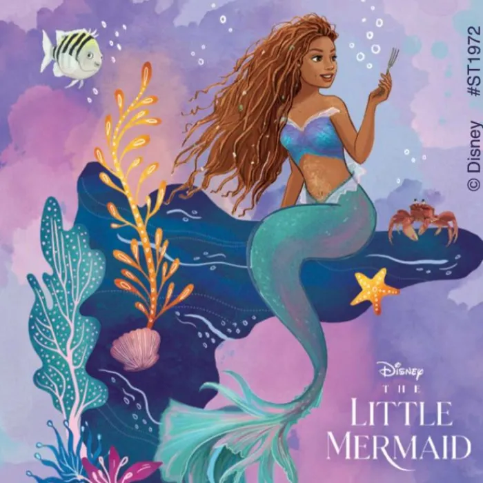Disney Stickers | Character Stickers<SmileMakers The Little Mermaid: Live Action Stickers - Stickers from