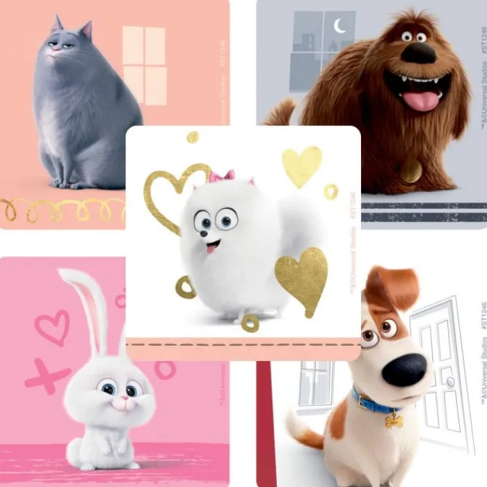 Character Stickers<SmileMakers The Secret Life of Pets Characters - Stickers from