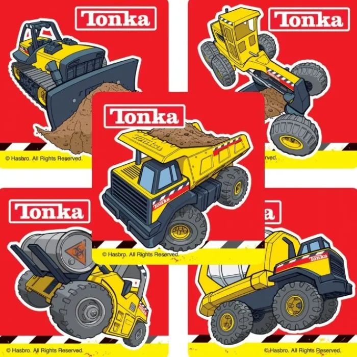 Character Stickers<SmileMakers Tonka Truck Sticker Assortment - Kids Character Stickers -