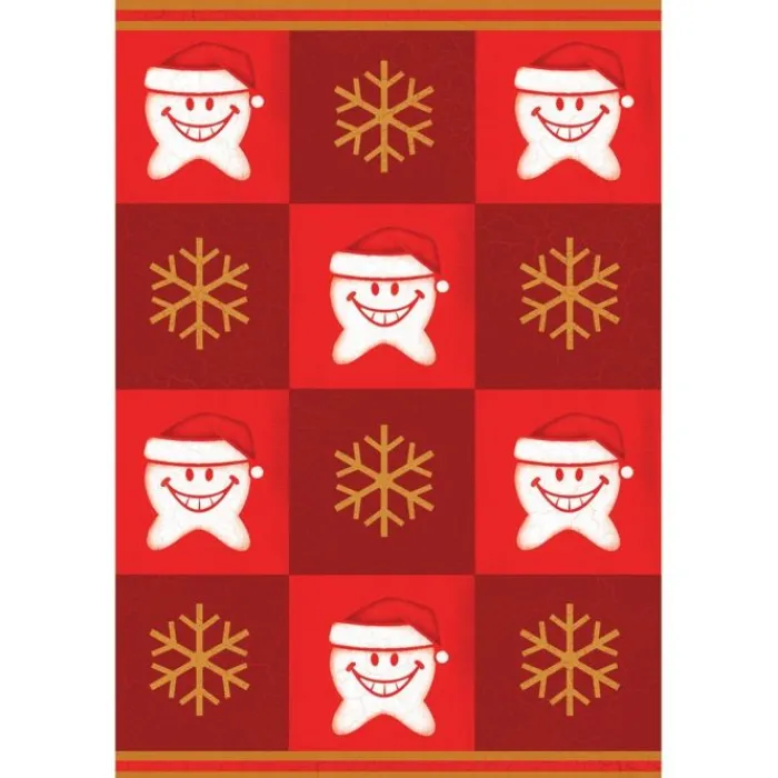 Christmas<SmileMakers Tooth & Snowflake Greeting Cards – Dental Greeting Cards -