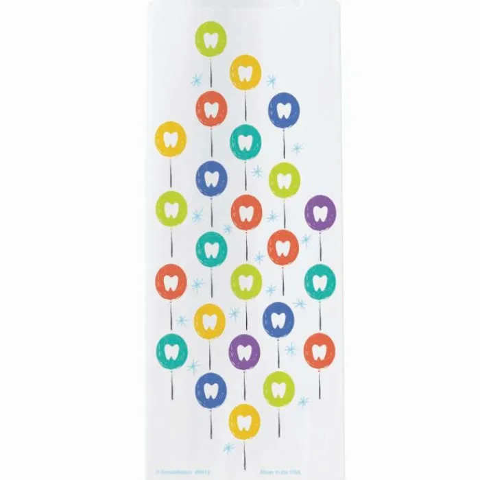 Take Home Bags | Take Home Bags<SmileMakers Tooth Balloon Paper Bags - Take Home Bags from