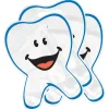 Take Home Bags | Take Home Bags<SmileMakers Tooth Shaped Bags - Happy Tooth from