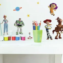 Wall Decals<SmileMakers Toy Story 4 Assorted Wall Decals - Office Décor from