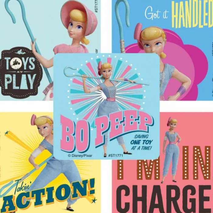 Disney Stickers | Character Stickers<SmileMakers Toy Story 4 Bo Peep Stickers - Stickers from