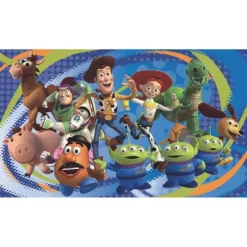 Wall Decals<SmileMakers Toy Story 3 Chair Rail Wall Mural - Office Décor from