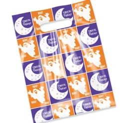 Halloween | Take Home Bags<SmileMakers Trick or Treat Scatter Print Bags - Full Color Scatter Bags from
