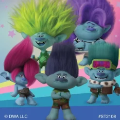 Character Stickers<SmileMakers Trolls Band Together Stickers