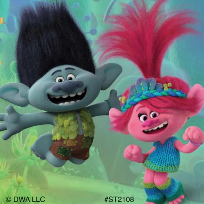 Character Stickers<SmileMakers Trolls Band Together Stickers