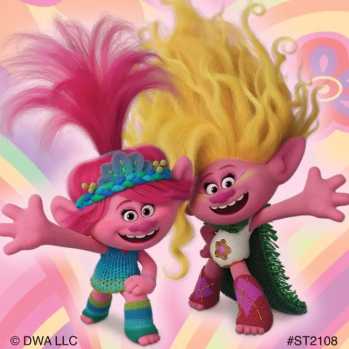 Character Stickers<SmileMakers Trolls Band Together Stickers