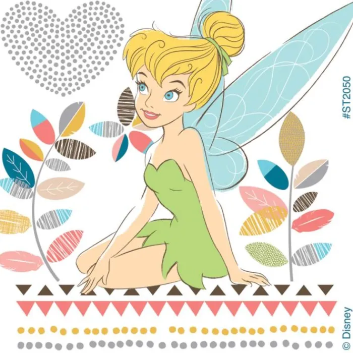 Disney Stickers | Character Stickers<SmileMakers True Tink Tinker Bell Stickers - Stickers from