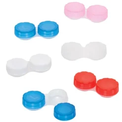 Contact Lens Cases | Vision Practice Essentials<SmileMakers Twist Cap Contact Lens Cases - Contact Lens Cases from