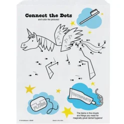 Take Home Bags | Take Home Bags<SmileMakers Unicorn Kids Activity Dental Paper Bags - Take Home Bags from