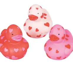 Valentine's Day | Toys<SmileMakers Valentine Heart Rubber Ducks from