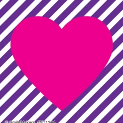 Valentine's Day | Other Fun Stickers<SmileMakers Valentine's Patterned Hearts Stickers - Stickers from