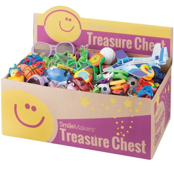 Toy Treasure Chests | Toys<SmileMakers Value Treasure Chest - Value Treasure Chests from