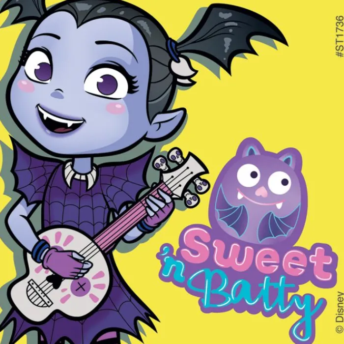Disney Stickers | Character Stickers<SmileMakers Vampirina Ghoul Girls Stickers - Stickers from