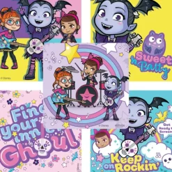 Disney Stickers | Character Stickers<SmileMakers Vampirina Ghoul Girls Stickers - Stickers from