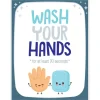 Wall Decals<SmileMakers Vertical Wash Your Hands Wall Decals- Office  Décor from