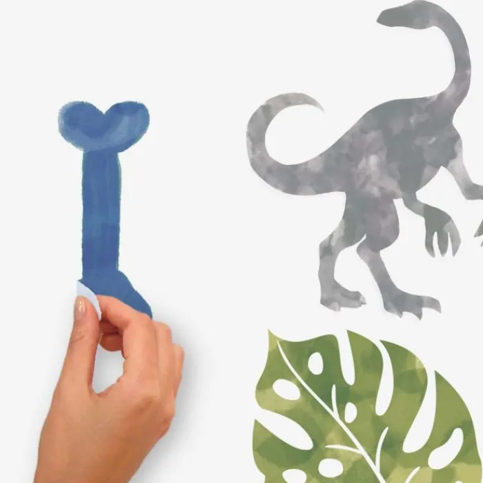 Wall Decals<SmileMakers Watercolor Dinosaur Wall Decals - Office Décor from