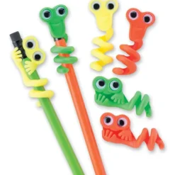 Pencils & Coloring | Vision Themed Prizes<SmileMakers WIGGLE EYE PENCIL TOPPERS from