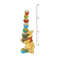 Wall Decals<SmileMakers Winnie The Pooh Growth Chart Wall Decals - Office Décor from