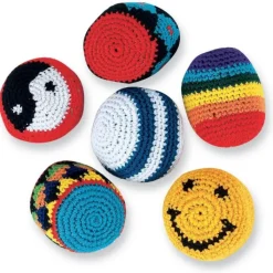 Toy Balls | Toys<SmileMakers Woven Kickballs - Outdoor Assorted Toys from